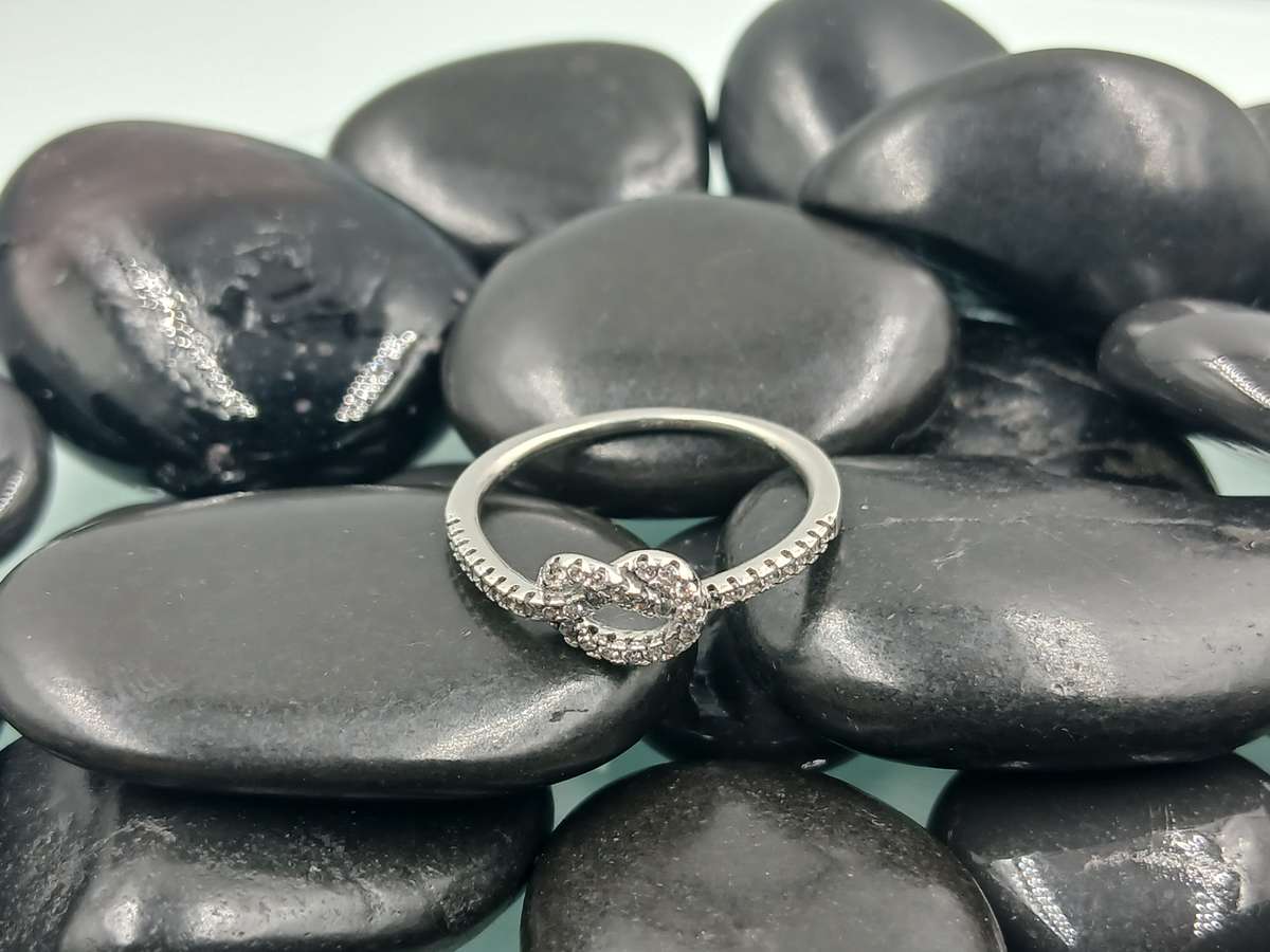 Beautiful Sterling Silver Promise Ring