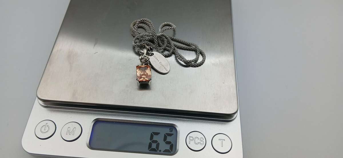 Beautiful Sterling Silver Jenna Clifford Necklace