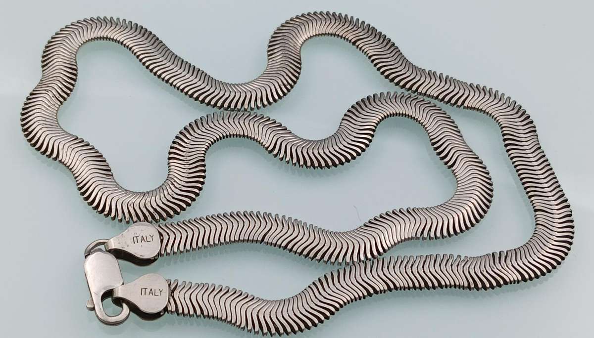 Heavy Sterling Silver Snake Chain