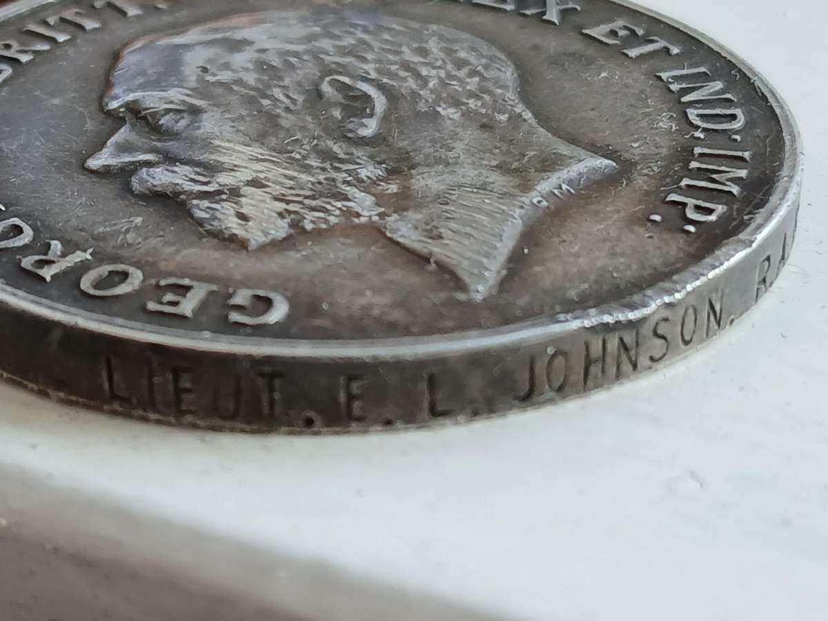 First World War:1914-1918 British War Medal to Lieut. E. L. Johnson R. A. F.