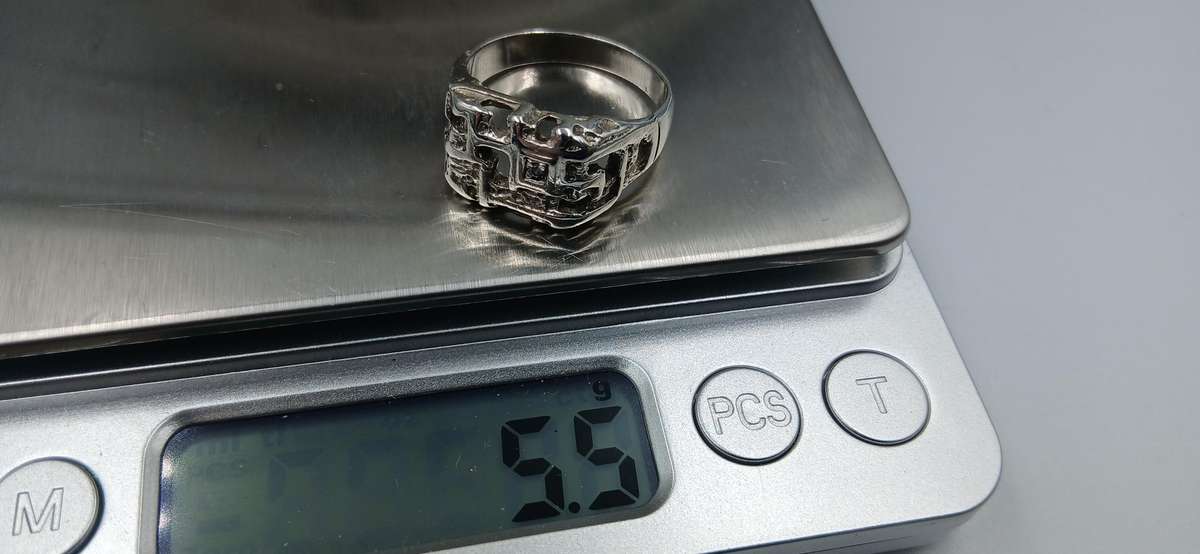 Sterling Silver Castle Ring