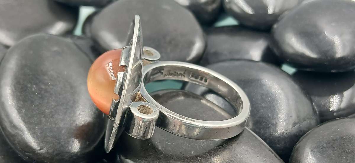 Unusual Sterling Silver Ring