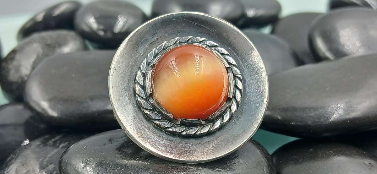 Unusual Sterling Silver Ring