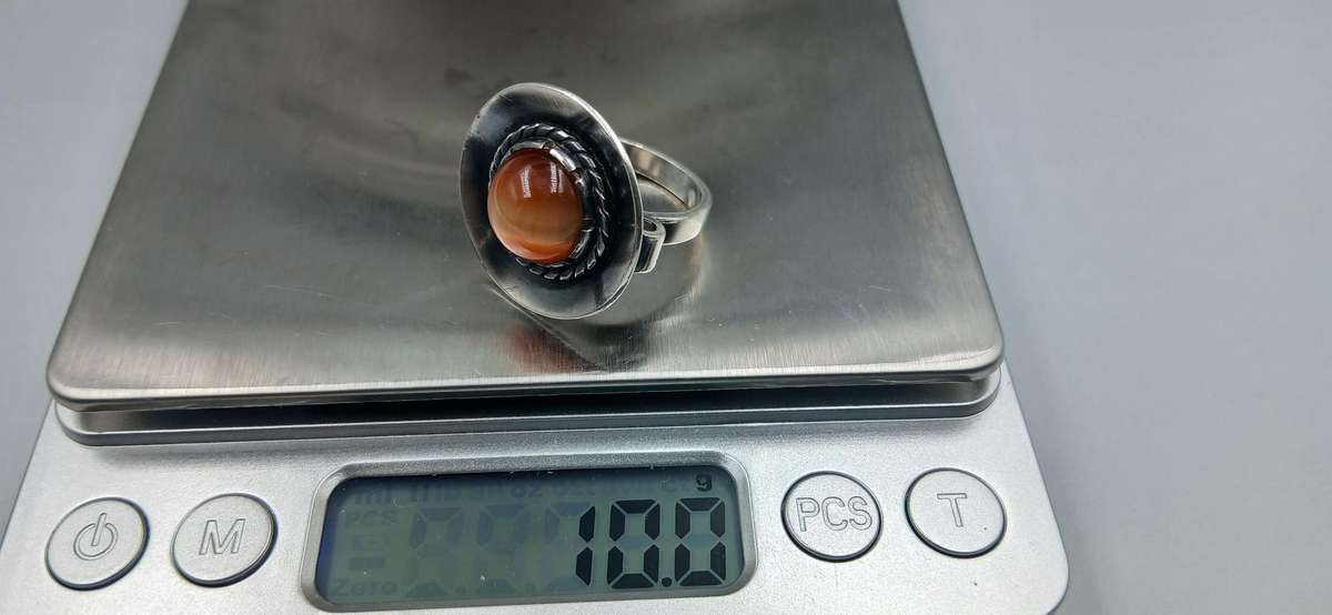 Unusual Sterling Silver Ring