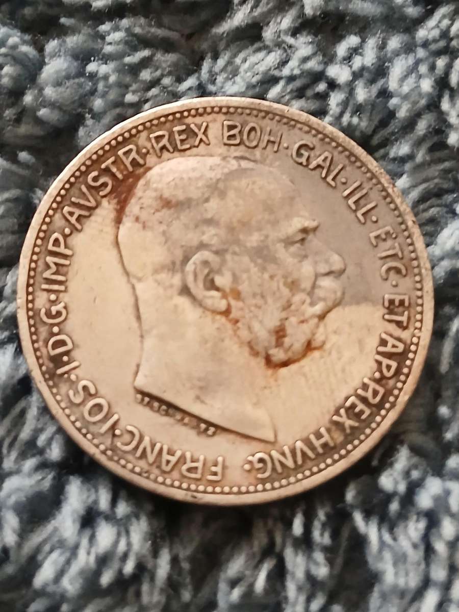 1913 Austro-Hungarian 2 Korona
