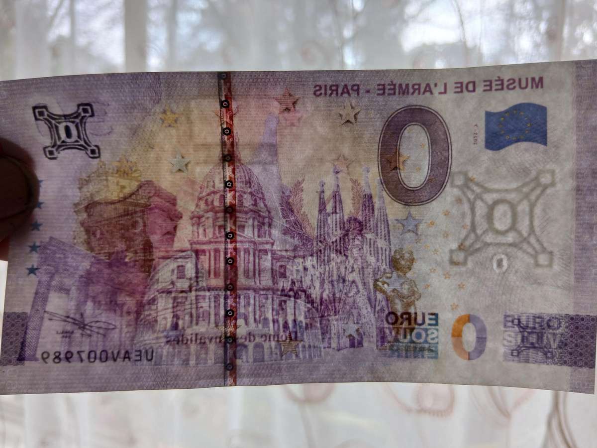 0 Euro Note