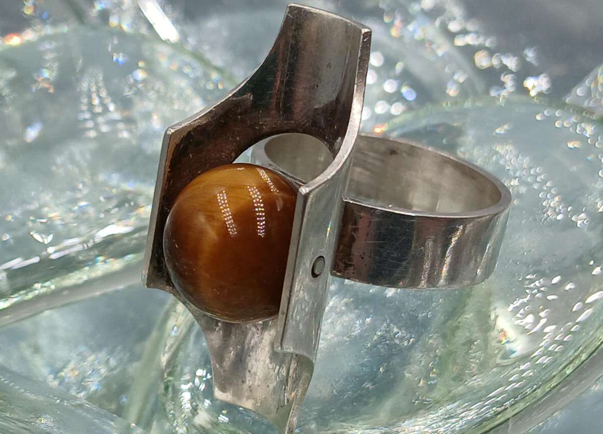 Unusual Sterling Silver Ring