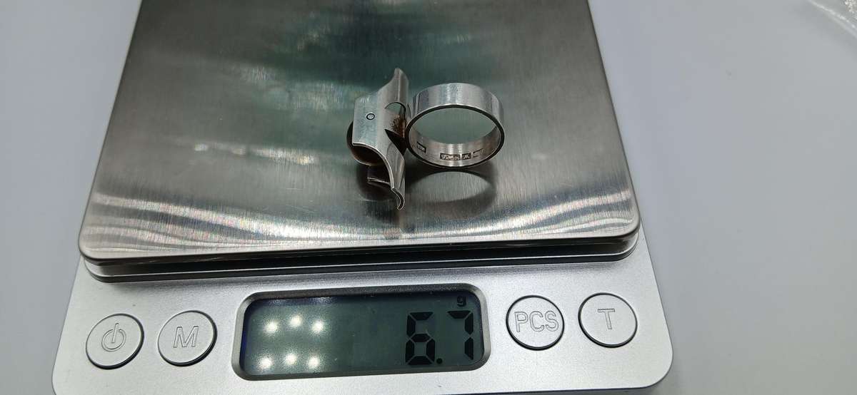 Unusual Sterling Silver Ring