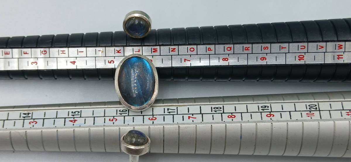 Unique Sterling Silver Double Ring