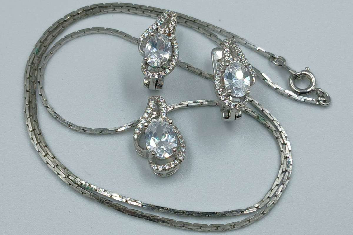 Elegant Sterling Silver Set