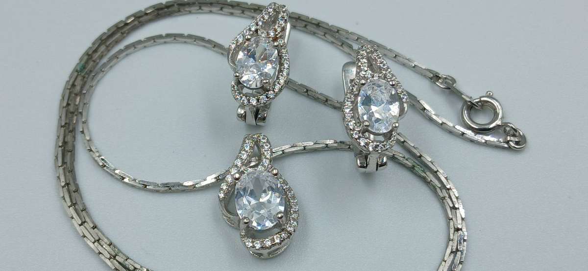 Elegant Sterling Silver Set