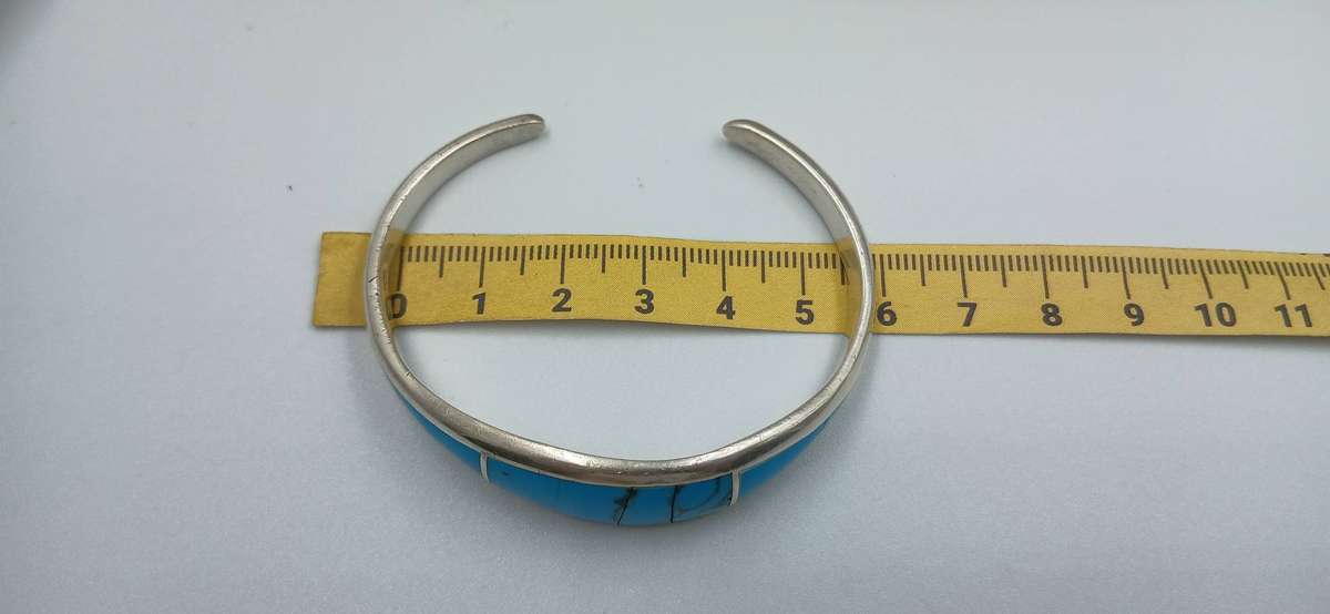 Turquoise Sterling Silver Bangle
