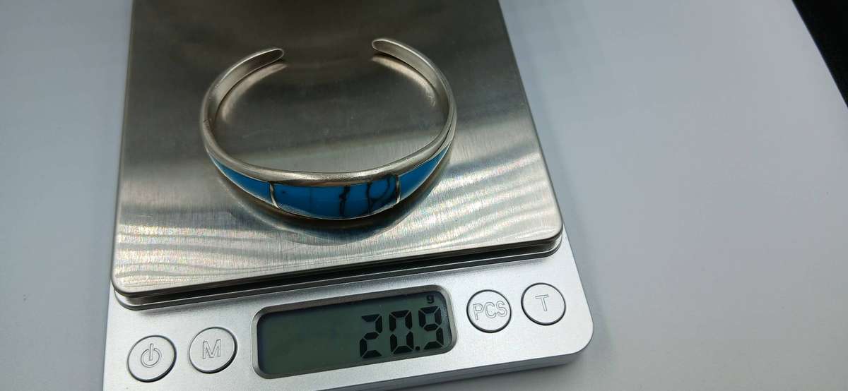 Turquoise Sterling Silver Bangle