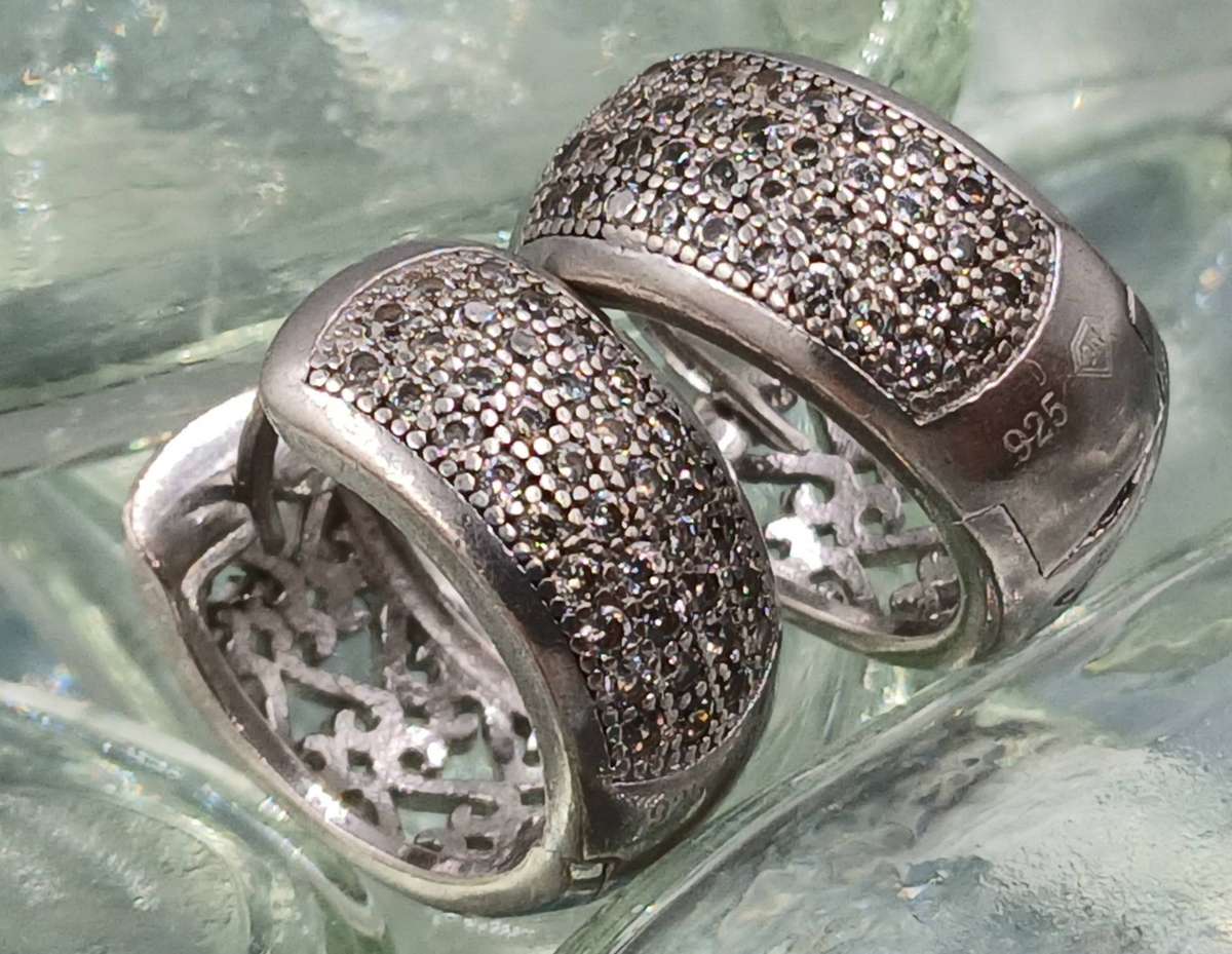 Elegant Sterling Silver Earrings