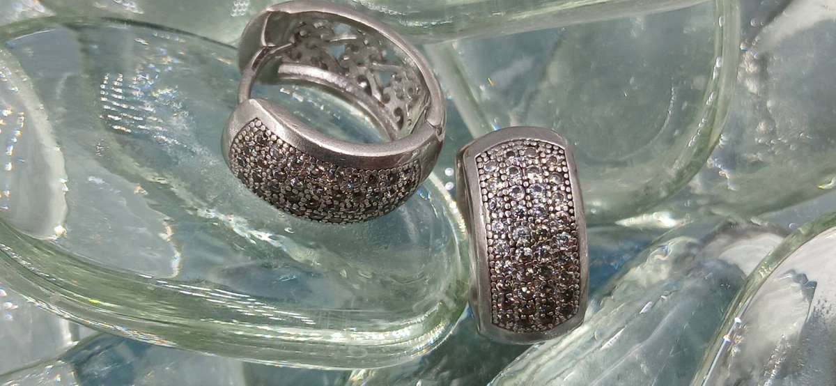 Elegant Sterling Silver Earrings