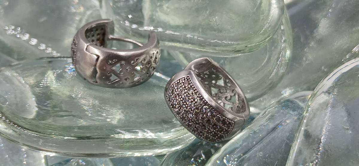 Elegant Sterling Silver Earrings