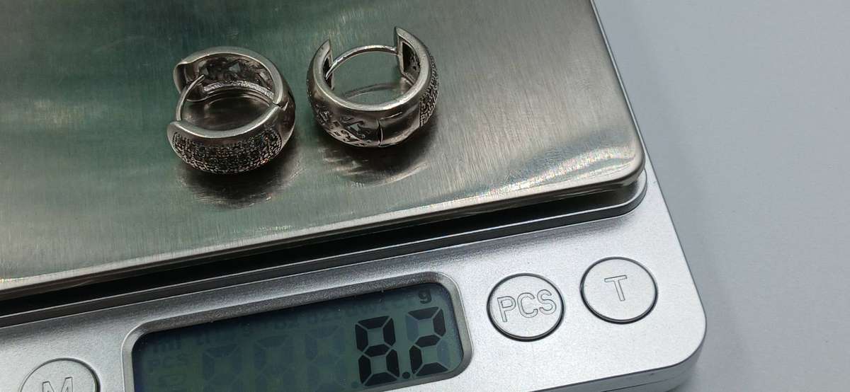 Elegant Sterling Silver Earrings