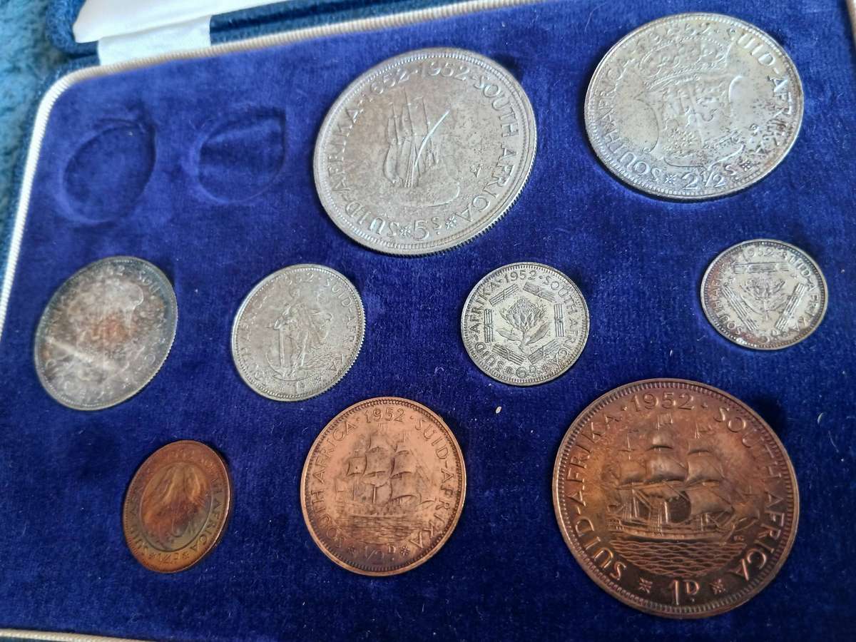 1952 SA Union Long Proof Set