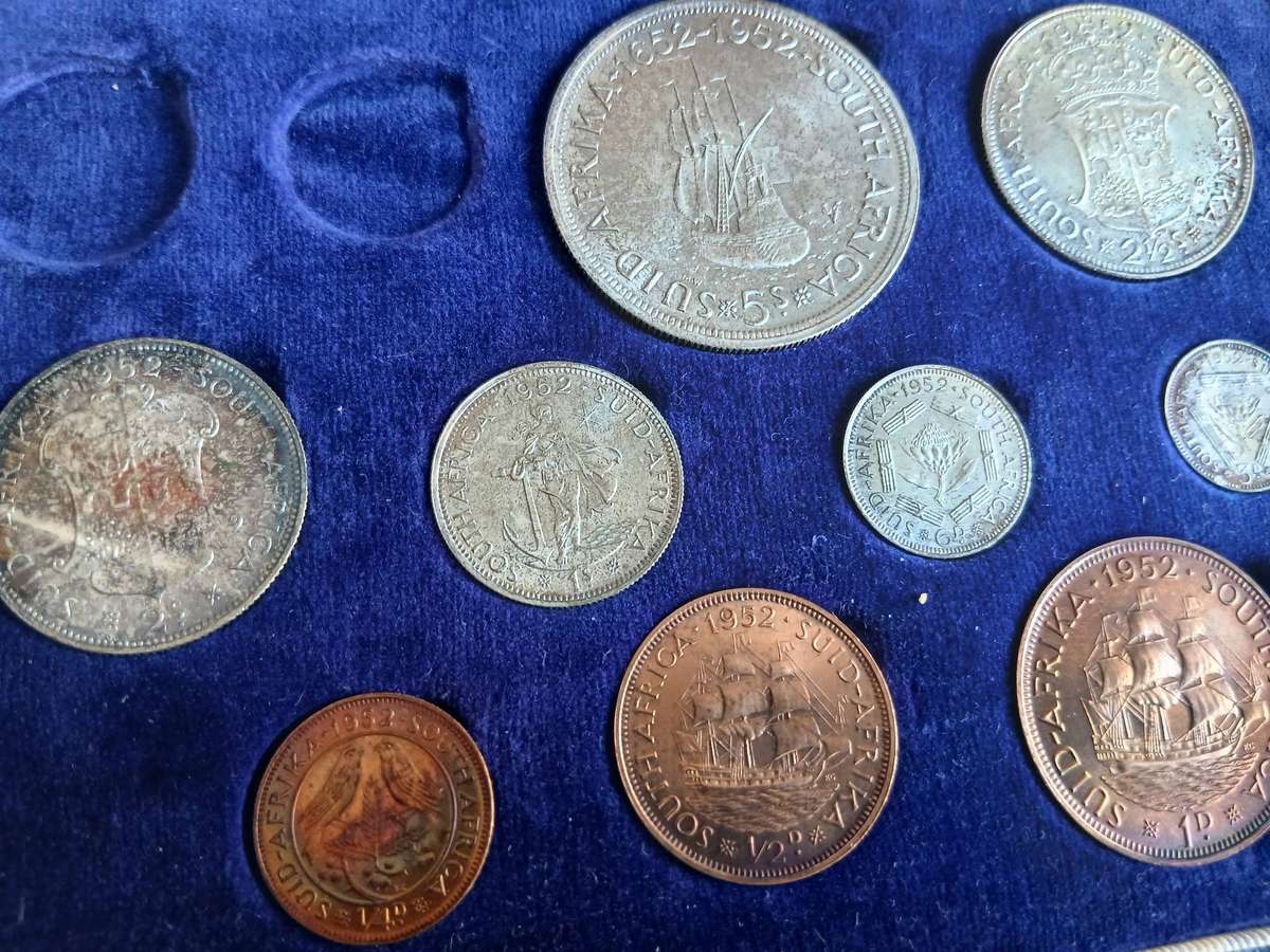 1952 SA Union Long Proof Set