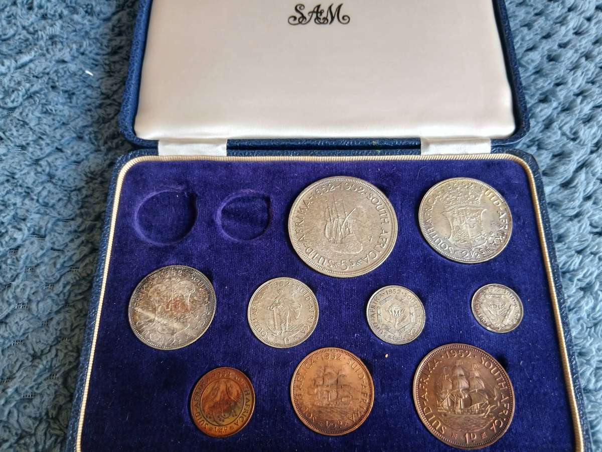 1952 SA Union Long Proof Set