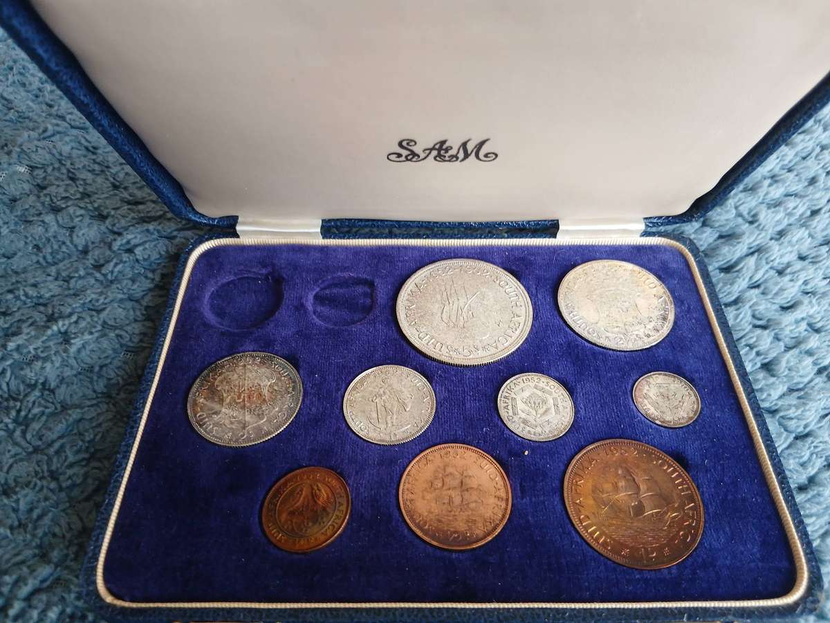 1952 SA Union Long Proof Set