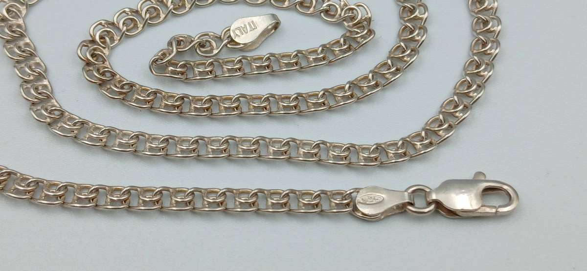 Unusual Sterling Silver Chain