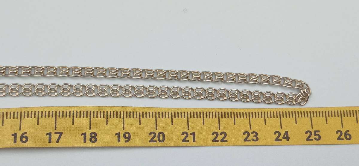 Unusual Sterling Silver Chain