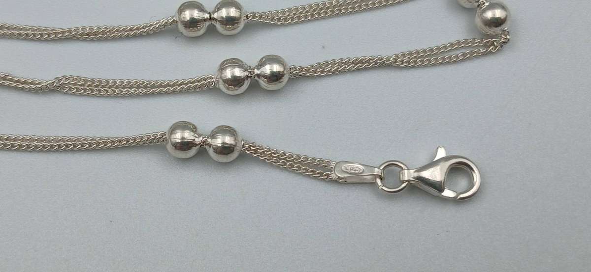 Sterling Silver Ball Chain Necklace