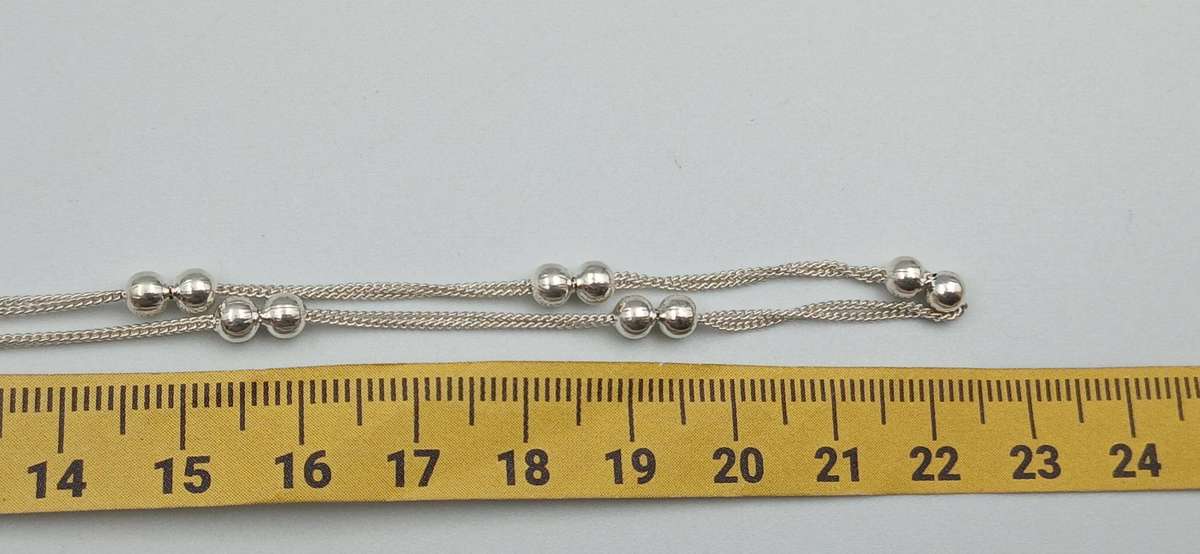 Sterling Silver Ball Chain Necklace