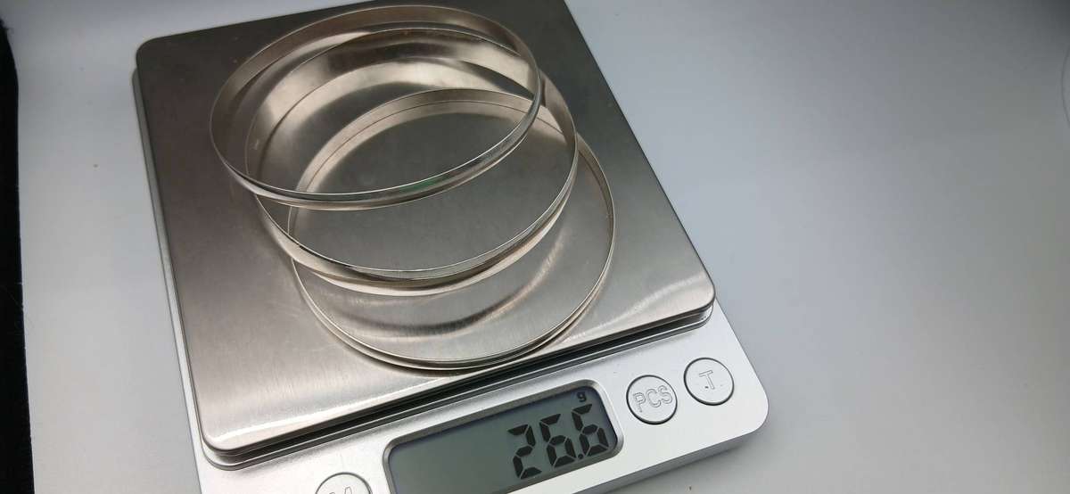 Lot of 3 Sterling Silver Bangles