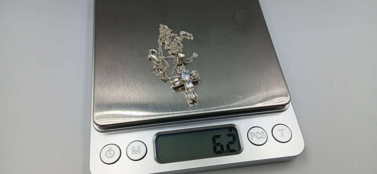 Sterling Silver Cross Pendant Necklace