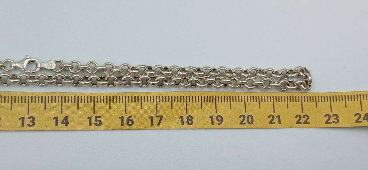 Sterling Silver Belcher Chain Necklace