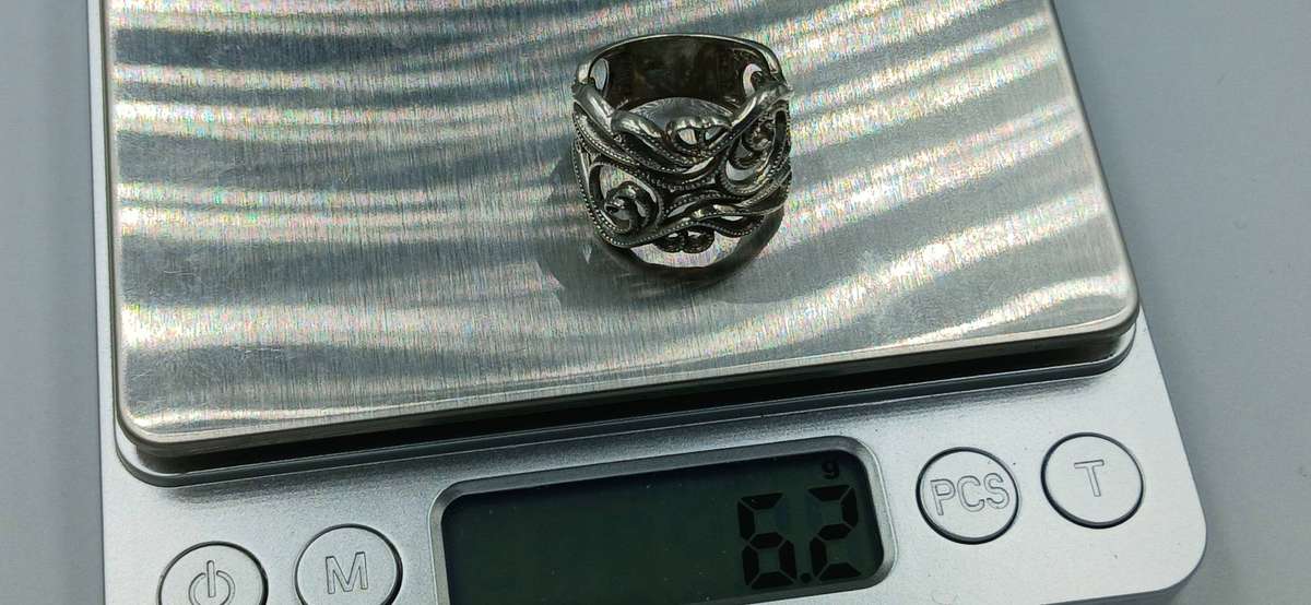 Filigree Sterling Silver Ring