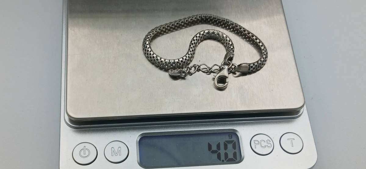 Mesh Sterling Silver Bracelet