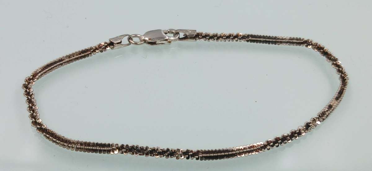 Elegant Sterling Silver Bracelet