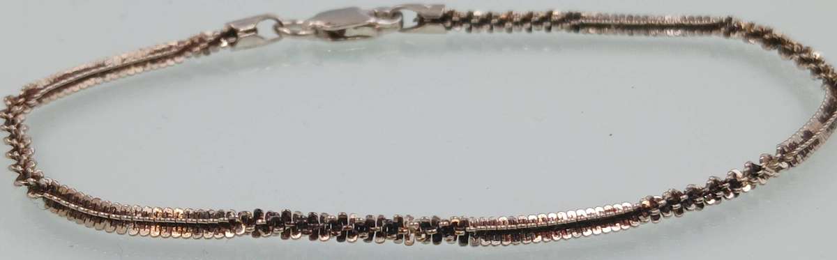 Elegant Sterling Silver Bracelet