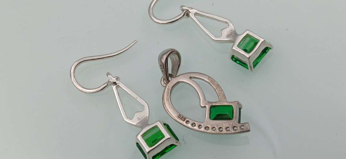 Elegant Sterling Silver Set