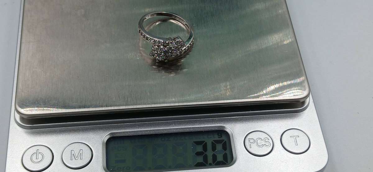 Elegant Sterling Silver Ring