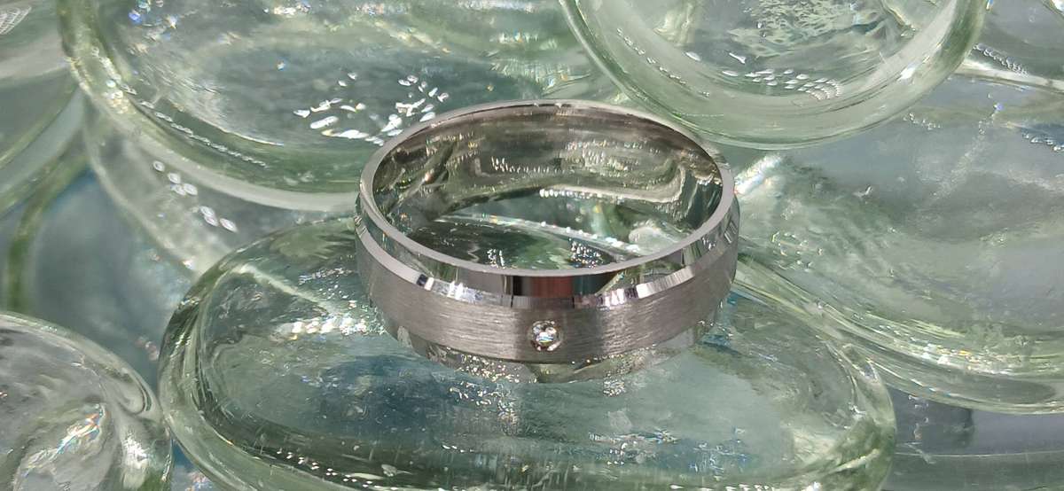 Men's Sterling Silver Band Ring