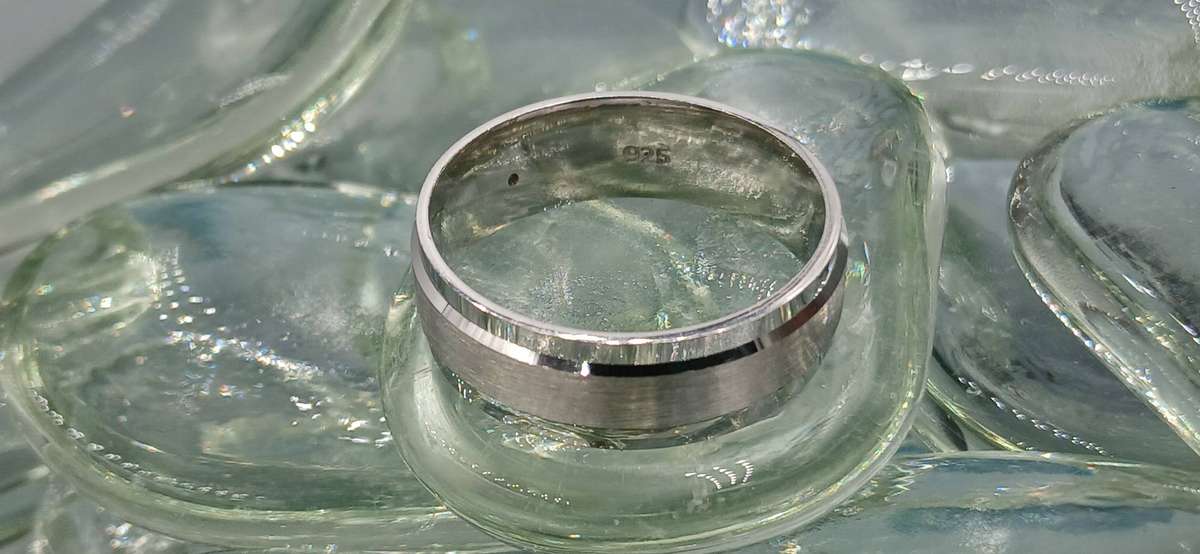 Men's Sterling Silver Band Ring