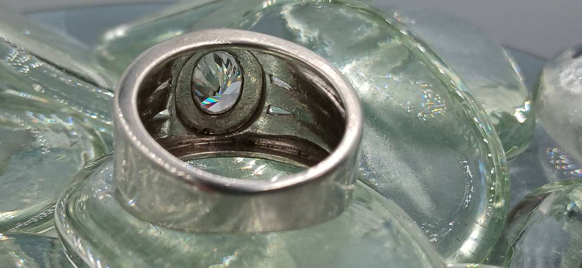 Wide Sterling Silver Ring