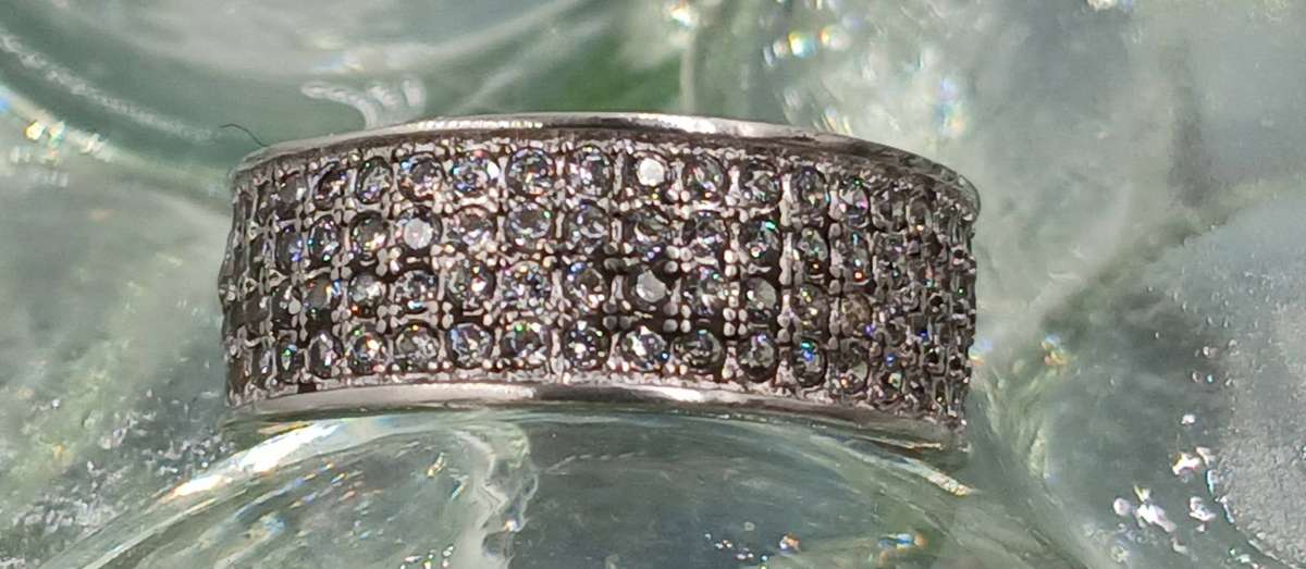 Eternity Sterling Silver Band Ring