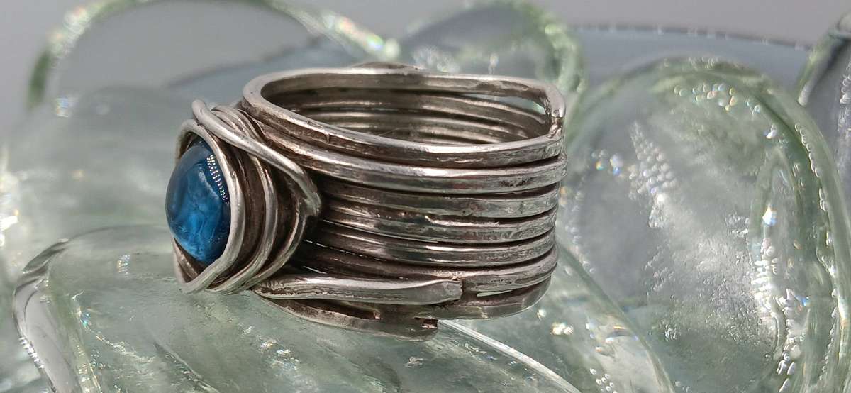 Unusual Sterling Silver Ring