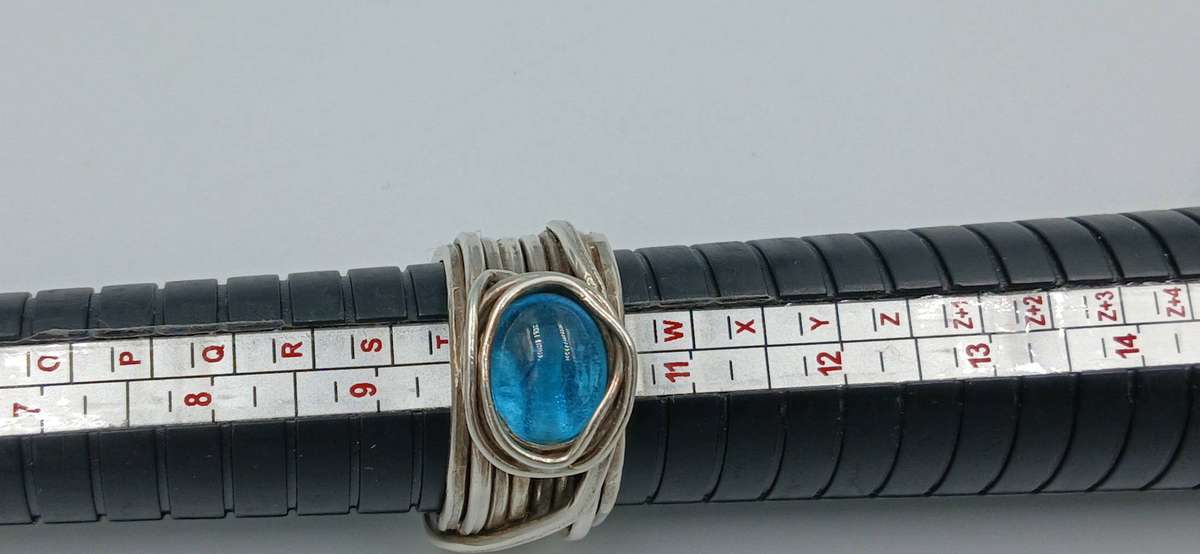 Unusual Sterling Silver Ring