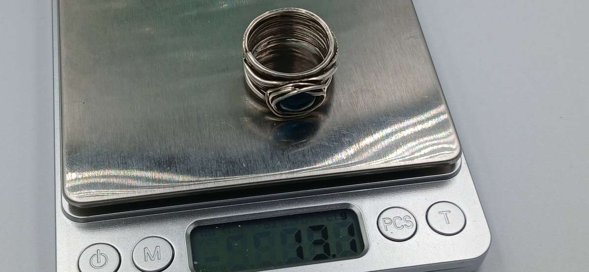 Unusual Sterling Silver Ring