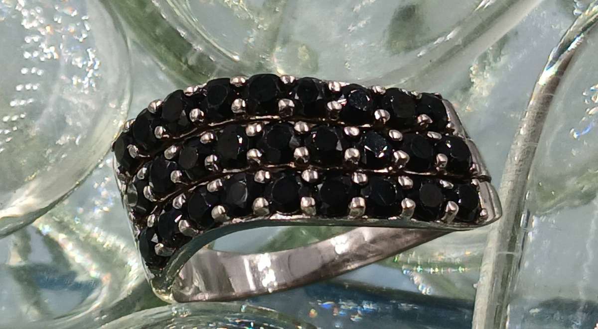 Wavy Sterling Silver Ring