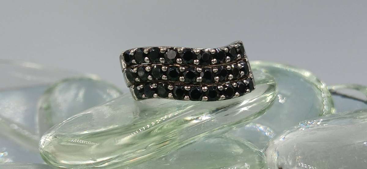 Wavy Sterling Silver Ring