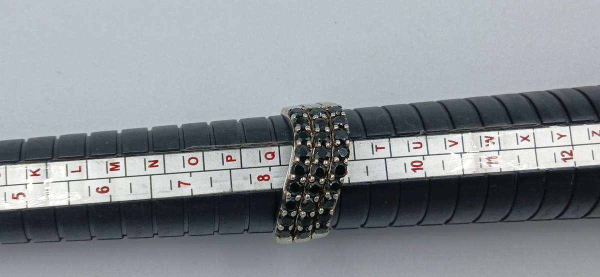 Wavy Sterling Silver Ring