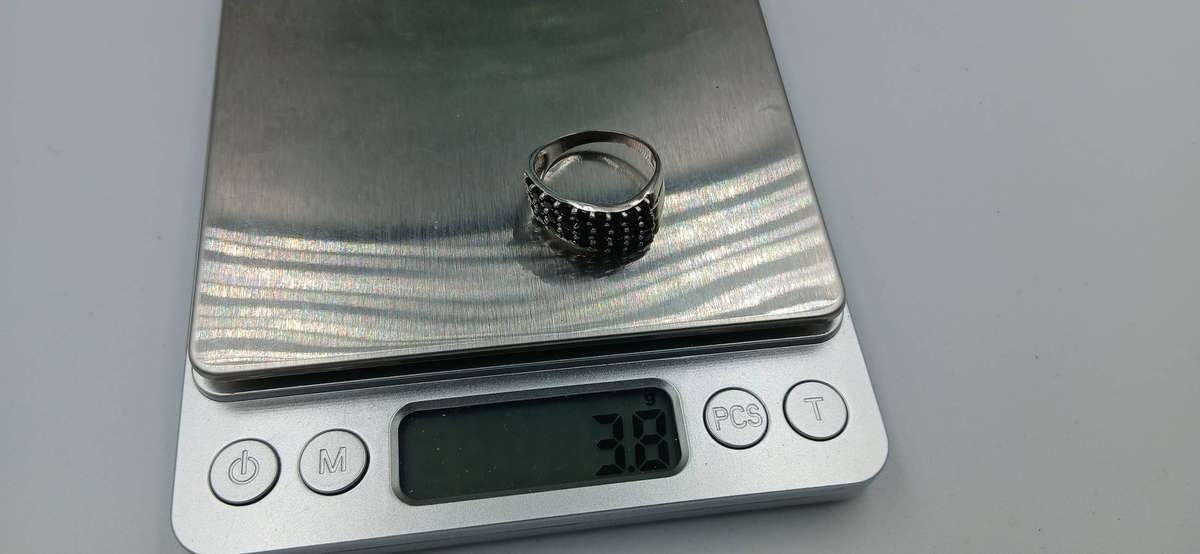 Wavy Sterling Silver Ring