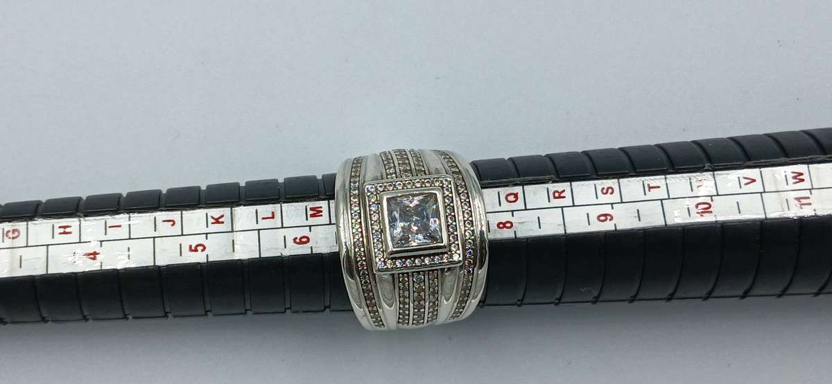 Wide Sterling Silver Ring